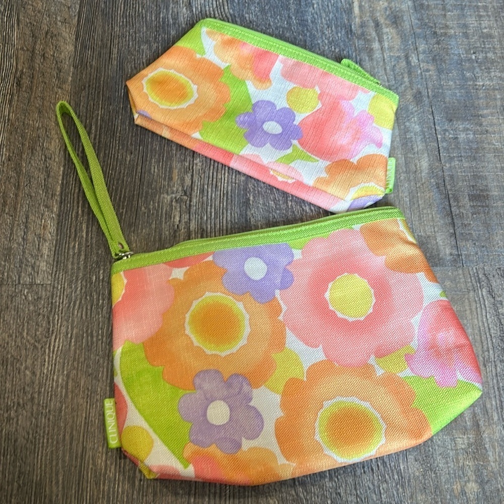 2 Clinique cosmetic bags new